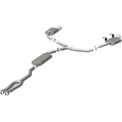 MagnaFlow 2006-2010 Dodge Charger 2.7L / 2006-2010 Dodge Charger 3.5L Street Series Cat-Back Performance Exhaust System 16936