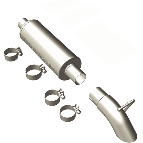 MagnaFlow 1997-1999 Jeep Wrangler 2.5L / 1997-1999 Jeep Wrangler 4.0L Off Road Pro Series Cat-Back Performance Exhaust System 17125