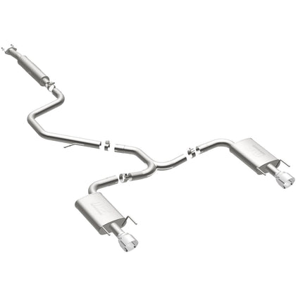 MagnaFlow 2015 Chevrolet Malibu LTZ 2.0L / 2015 Chevrolet Malibu LTZ 2.5L Street Series Cat-Back Performance Exhaust System 19024