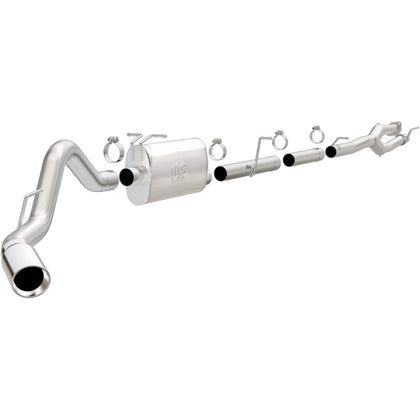 MagnaFlow 2011-2016 Ford F-250 Super Duty 6.2L / 2011-2016 Ford F-350 Super Duty 6.2L Street Series Cat-Back Performance Exhaust System 19174