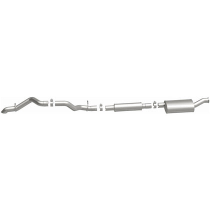 MagnaFlow® 2018-2027 Jeep Wrangler 3.6L Overland Series™ Cat-Back Performance Exhaust System 19592