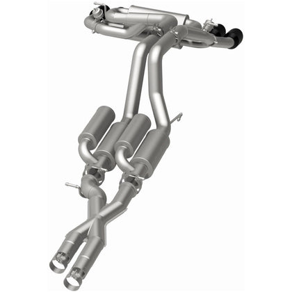 MagnaFlow 2021-2027 Jeep Wrangler 6.4L Street Series Cat-Back Performance Exhaust System 19598