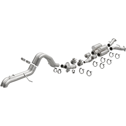 MagnaFlow® 2022-2027 Ford Bronco Raptor 3.0L Overland Series™ Cat-Back Performance Exhaust System 19619