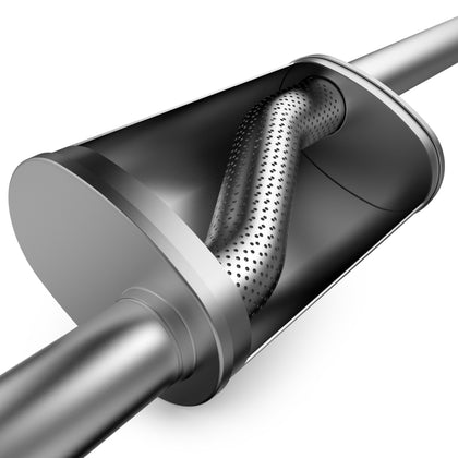 MagnaFlow 5 in. x 11 in. x 22 in. Oval Straight-Through Performance Exhaust Muffler 12578