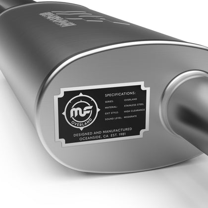 MagnaFlow® 2024-2027 Toyota Tacoma 2.4L Overland Series™ Cat-Back Performance Exhaust System 19678