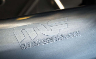 Straight Six Racing MagnaFlow 4 in. x 9 in. x 14 in. Oval Straight-Through Performance Exh ...