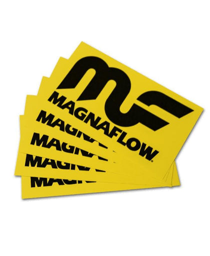 MagnaFlow Yellow And Black Logo Decal